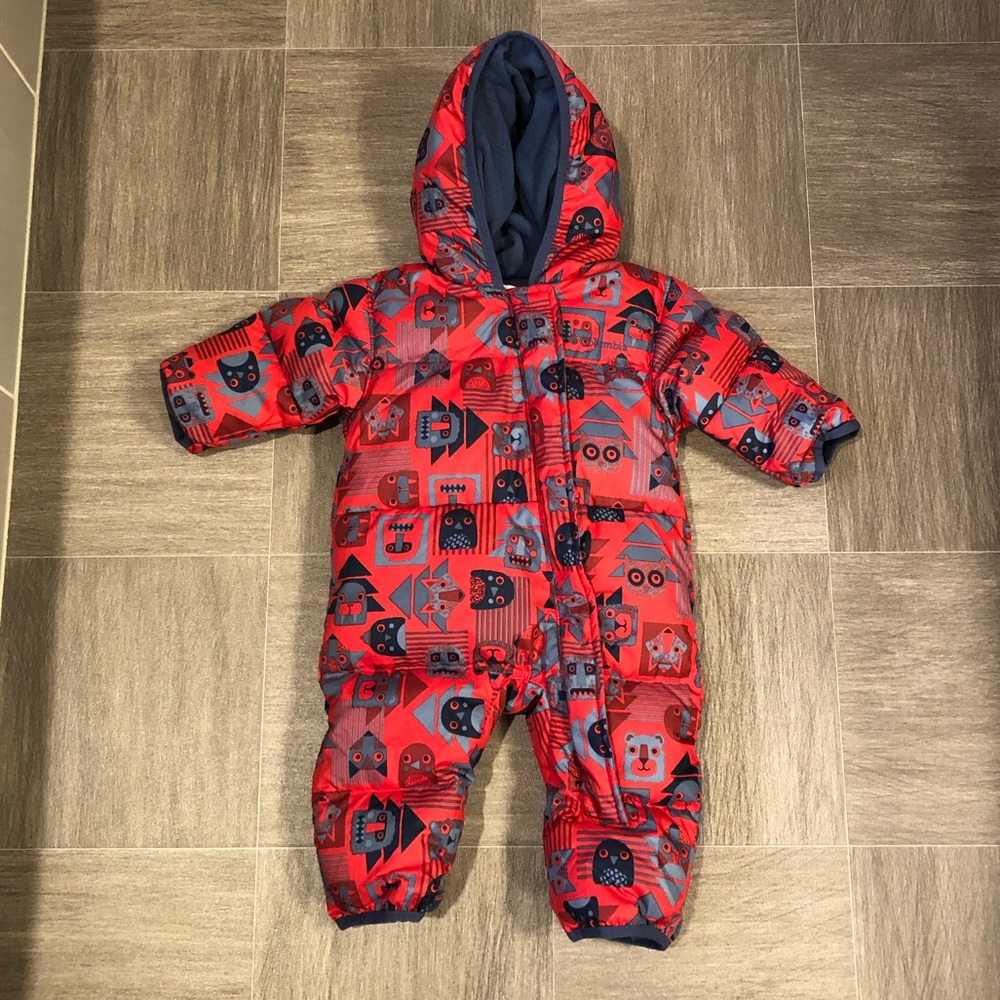 Columbia Infant Down Bunting Size 3 - 6 Months